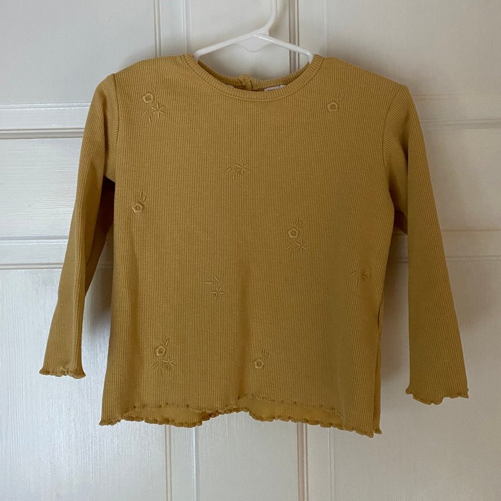 L/S Tshirt with Floral Details